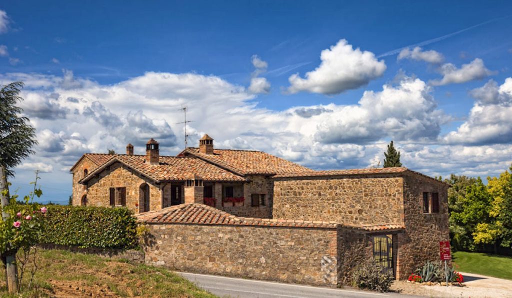 eine weingut im Toscana