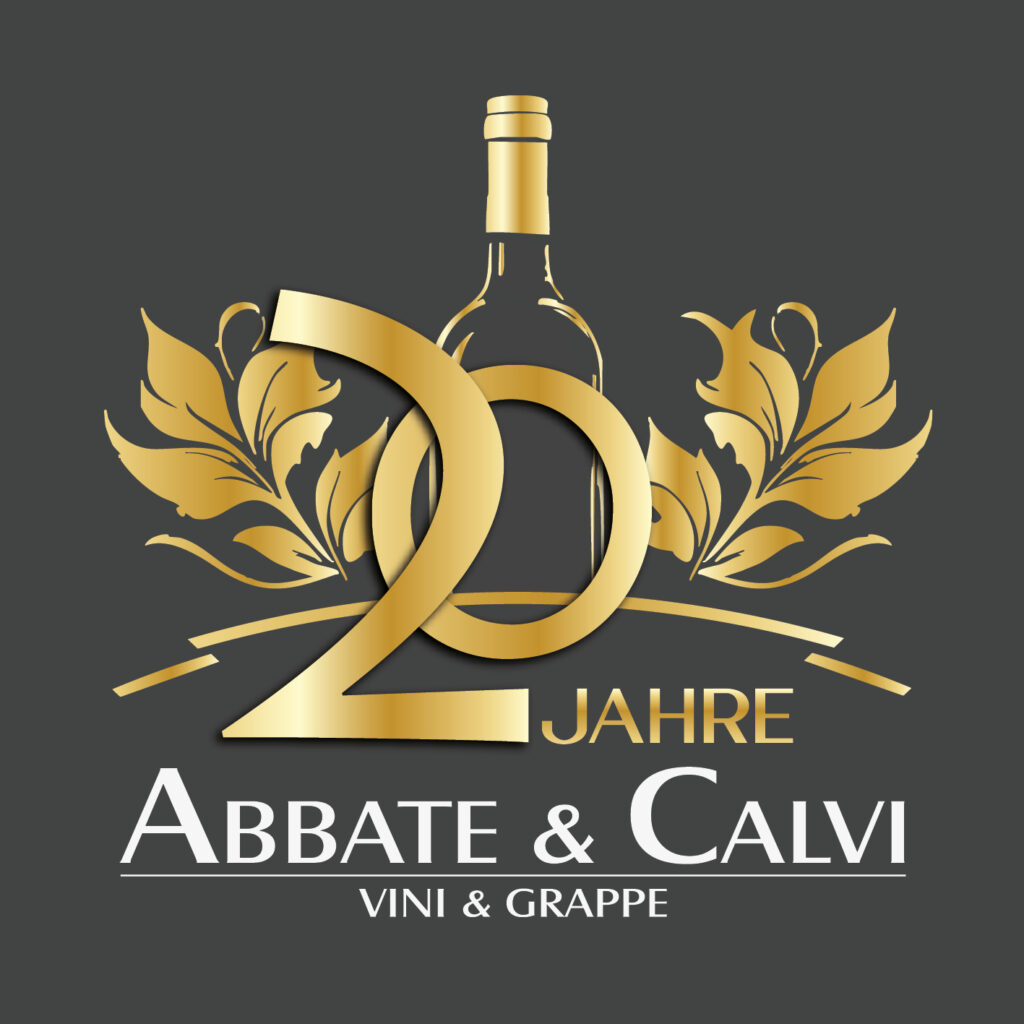 logo abbate calvi mit 20.Jährige Jübileum